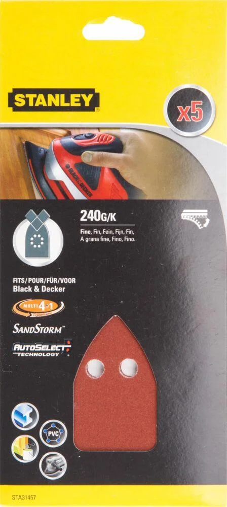 Stanley STA31457 multislipepapir 5-pk v:3132394