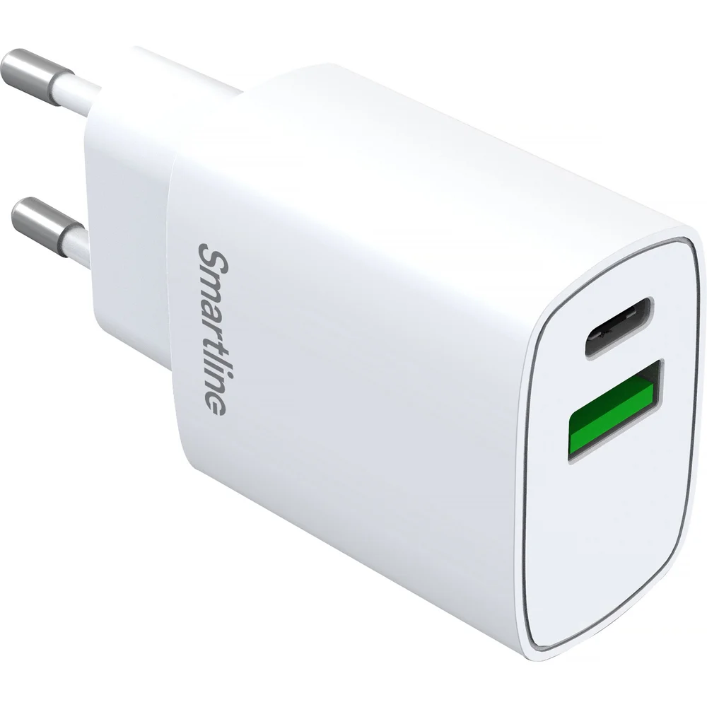 Vegglader USB-C & A, 20W v:2857401 Vegglader USB-C & A, 20W v:2857401