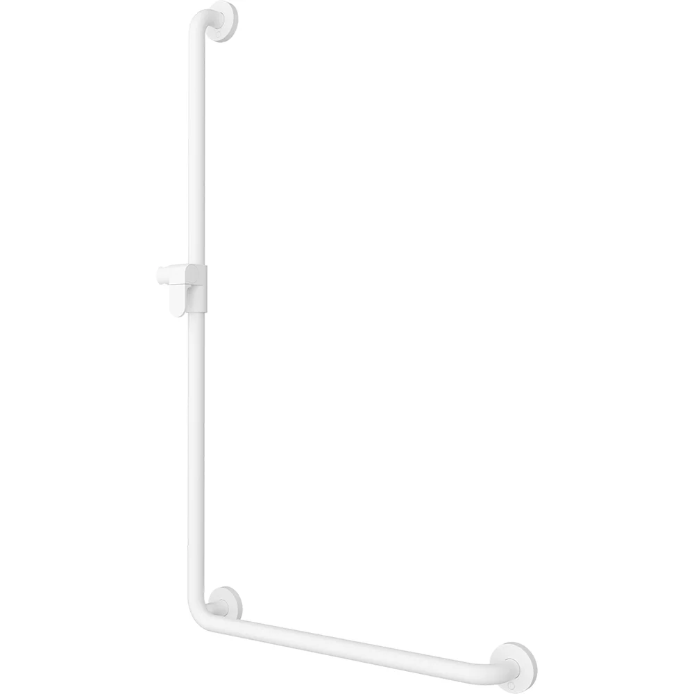 V&B VICARE FUNCTION 90° GRIPESTANG MED DUSJHOLDER 119X65 CM HVIT ALPIN v:7347730 V&B VICARE FUNCTION 90° GRIPESTANG MED DUSJHOLDER 119X65 CM HVIT ALPIN v:7347730