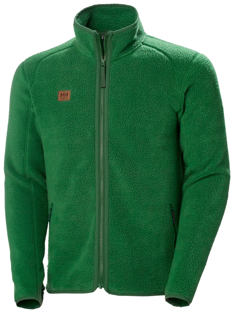 FLEECEJAKKE 72180 460 GRØNN 2XL v:9098276