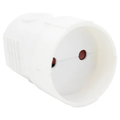 SKJØTEKONTAKT U/JORD HVIT IP20 OPAL v:3149563
