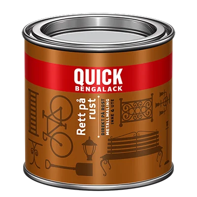 Bengalack rett på rust sort blank 0,25 liter v:6540249 Bengalack rett på rust sort blank 0,25 liter v:6540249
