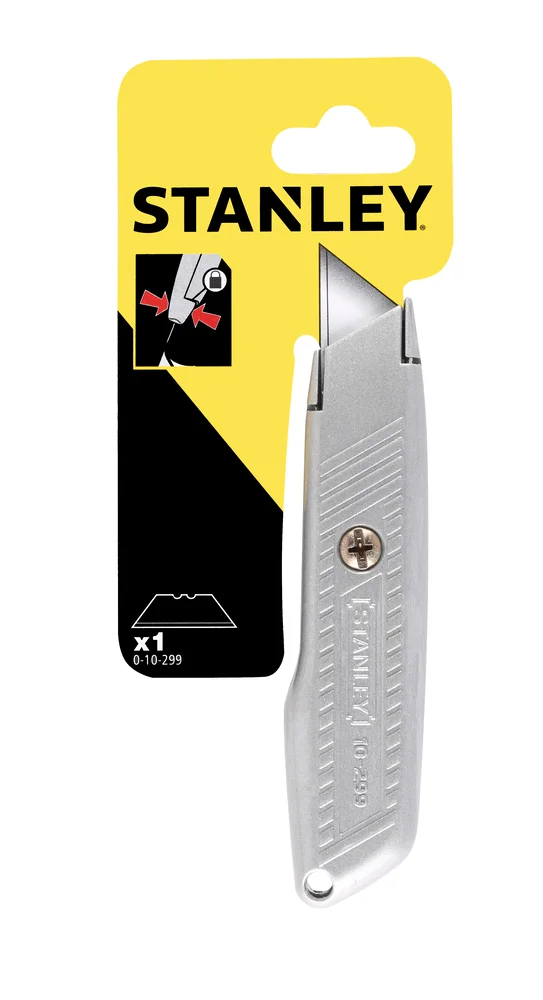 Kniv utility m/fast blad 0-10-299 stanley v:7347908 Kniv utility m/fast blad 0-10-299 stanley v:7347908