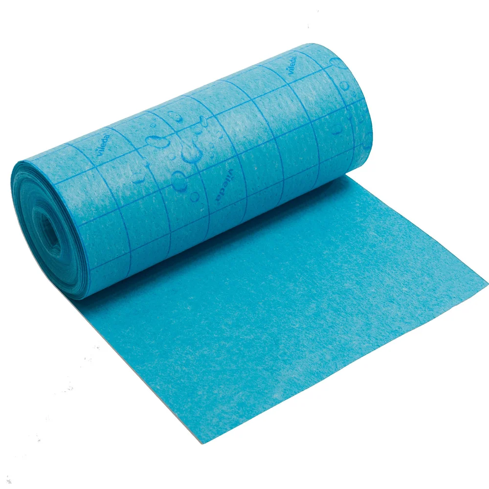Vileda Professional Tørkeklut Quick'n'Dry, 250 mm x 10 m, blå v:4794712 Vileda Professional Tørkeklut Quick'n'Dry, 250 mm x 10 m, blå v:4794712