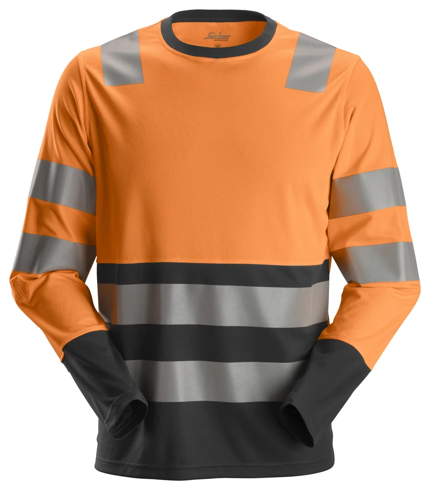 Arbeidstrøye high-vis oransje/sort str XL v:4466851 Arbeidstrøye high-vis oransje/sort str XL v:4466851