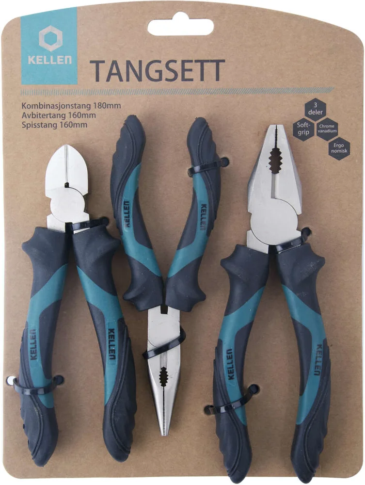 Kellen tangsett 3 deler v:6619407