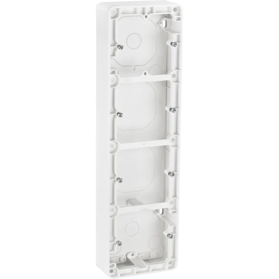 ELKO KAPPE 4-HULL 33MM RS16 HVIT v:5006408 ELKO KAPPE 4-HULL 33MM RS16 HVIT v:5006408
