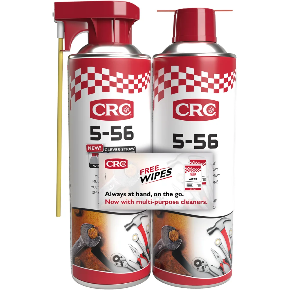 CRC UNIVERSALOLJE DUO PACK M/WIPES v:9302276