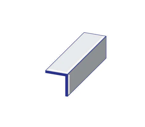 20x020x2600 Vinkellist PVC hvit v:4228648 20x020x2600 Vinkellist PVC hvit v:4228648