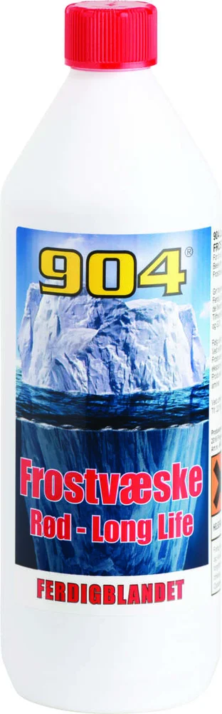 904 Rød ferdigblandet frostvæske v:7765489