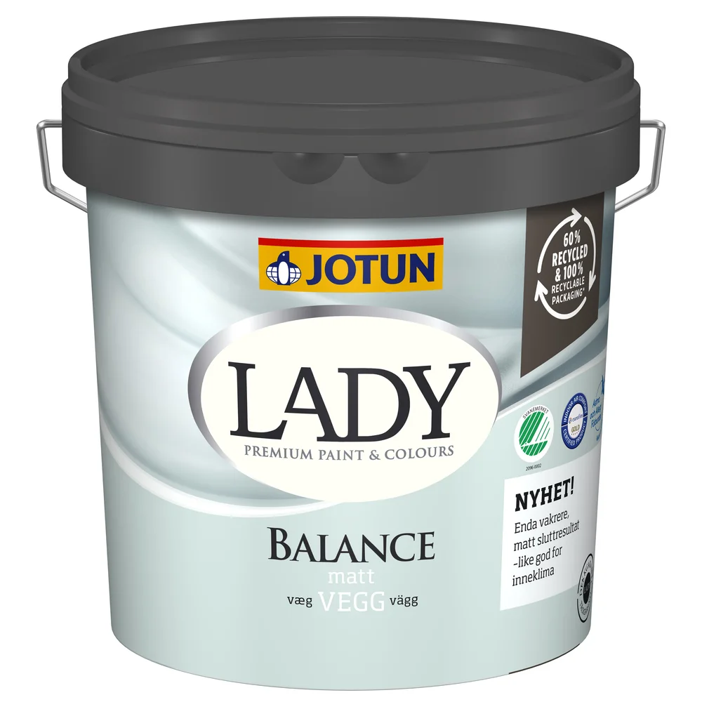 LADY Balance matt a-base 2,7 l – veggmaling | 60050096 v:4173964 LADY Balance matt a-base 2,7 l – veggmaling | 60050096 v:4173964
