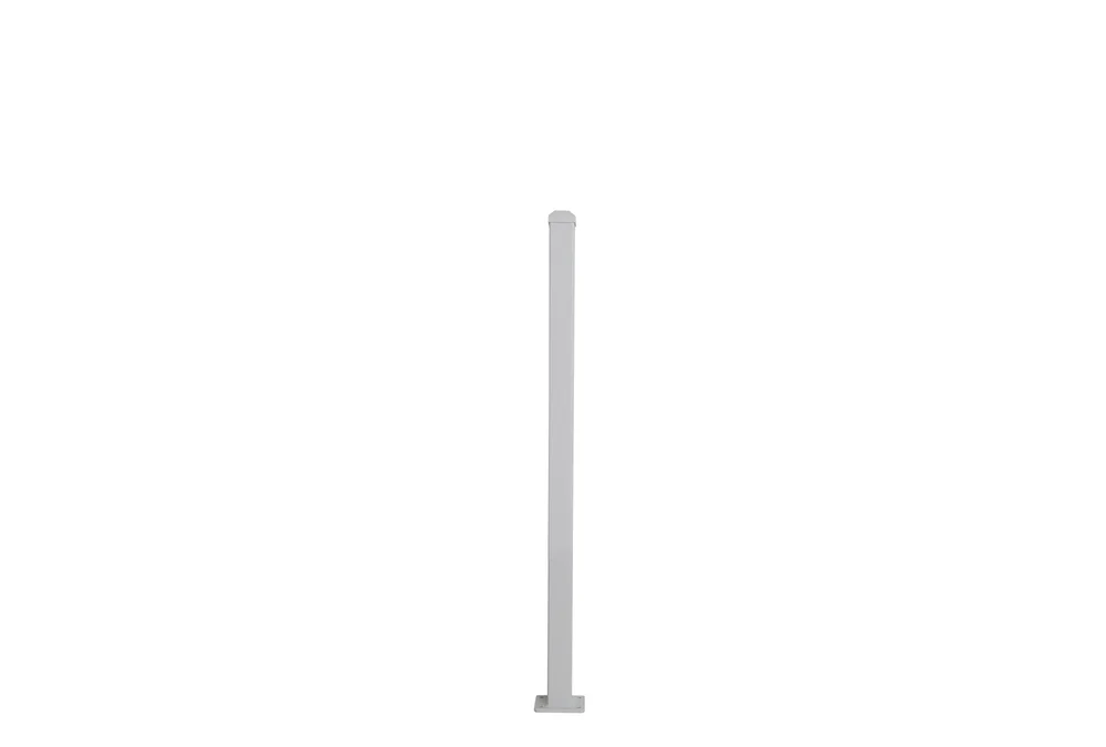 STOLPE ALU M/HATT 92CM HVIT v:6333556