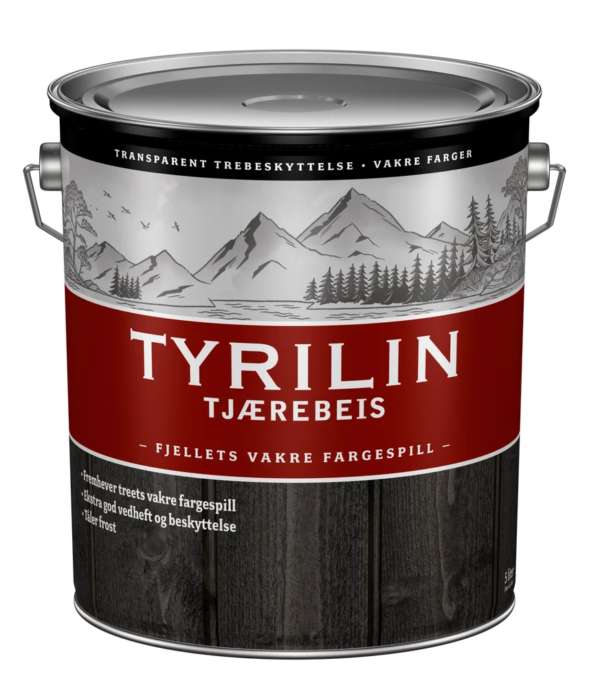 TYRILIN TJÆREBEIS GUL BASE 4,5L v:9258351 TYRILIN TJÆREBEIS GUL BASE 4,5L v:9258351
