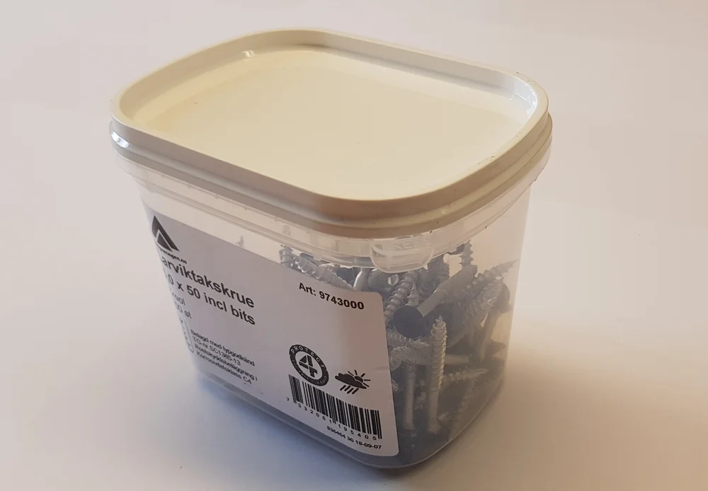 TAKSKRUE CREOL 5,0 X 50 v:8742435 TAKSKRUE CREOL 5,0 X 50 v:8742435