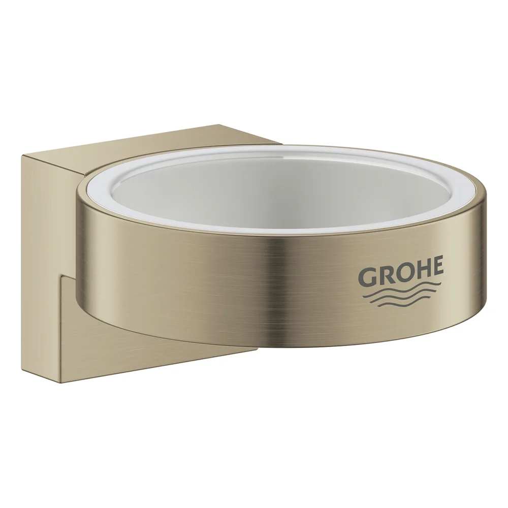 GROHE SELECTION HOLDER FOR GLASS/SÅPEDISPENSER MATT NIKKEL v:8128657 GROHE SELECTION HOLDER FOR GLASS/SÅPEDISPENSER MATT NIKKEL v:8128657