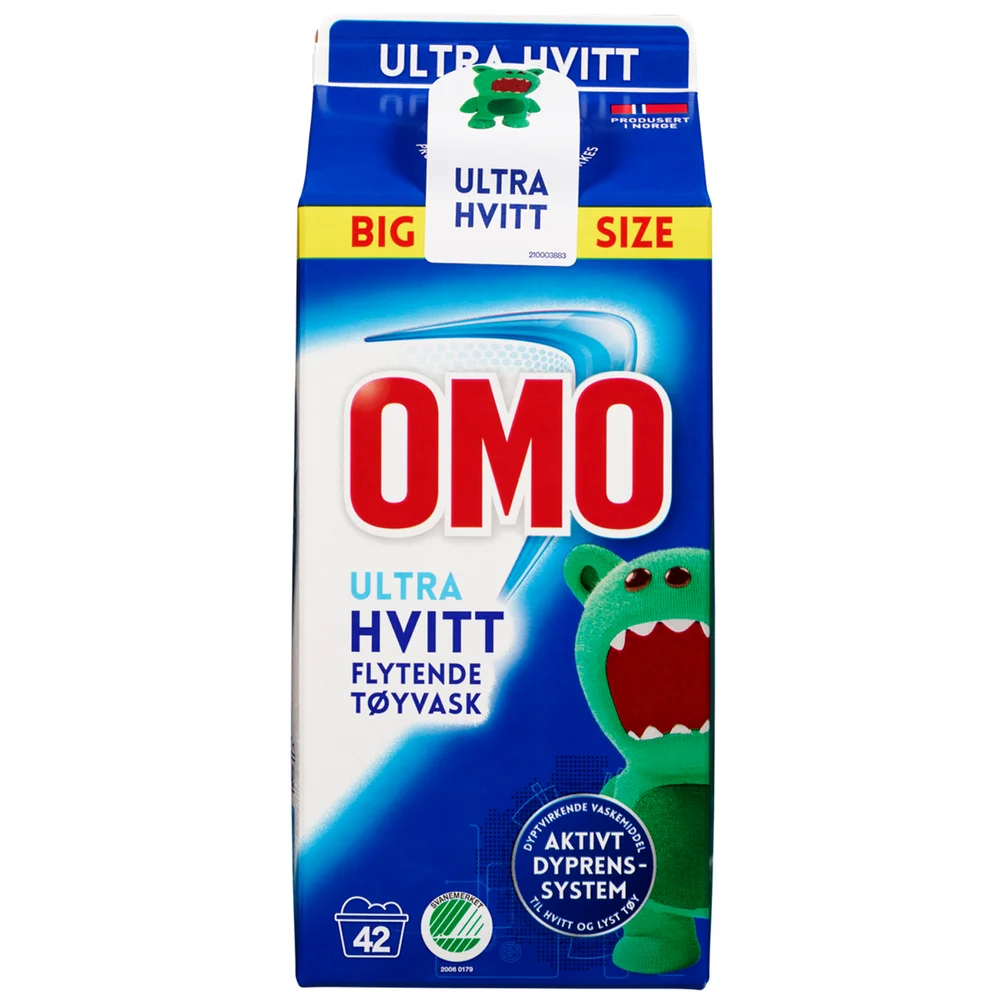 OMO ULTRA HVITT FLYTENDE 1,5L v:4429149