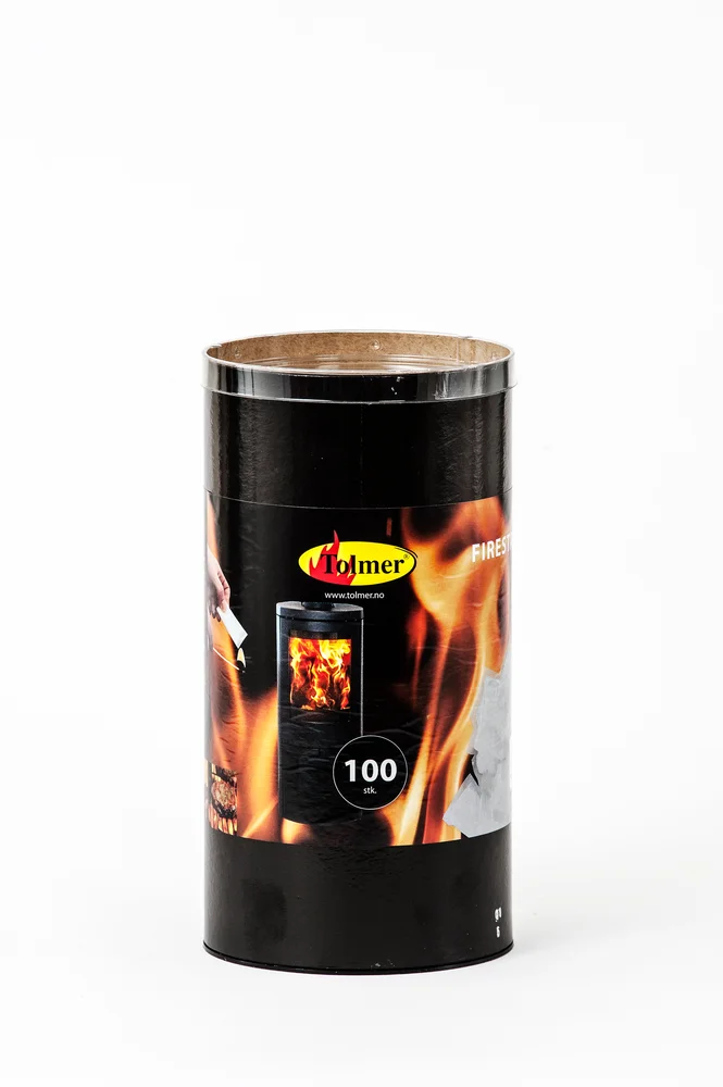 Opptenningsposer Firestarter 100 stk – Tolmer v:2678113