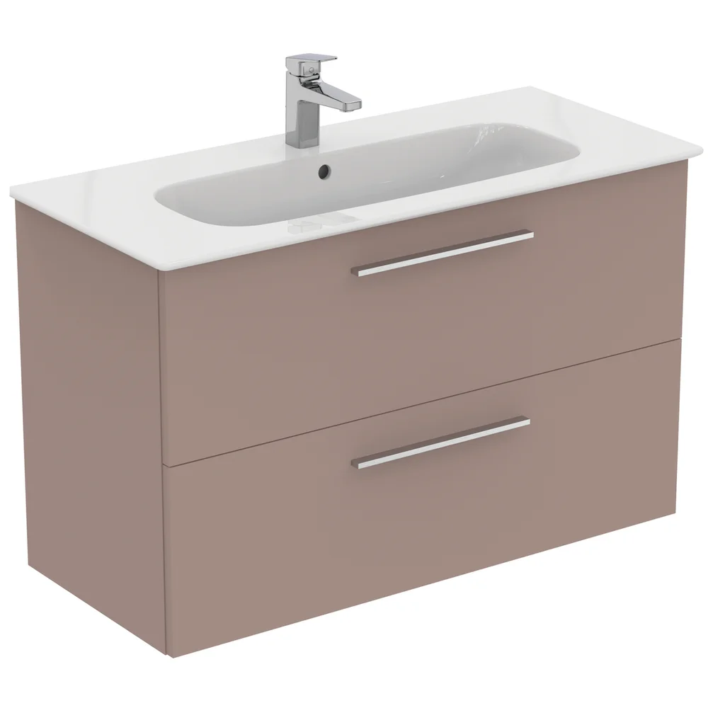 IDEAL STANDARD I.LIFE A BADEROMSMØBEL 1040X460 GREIGE MATT M/KROM HÅNDTAK v:9588490 IDEAL STANDARD I.LIFE A BADEROMSMØBEL 1040X460 GREIGE MATT M/KROM HÅNDTAK v:9588490