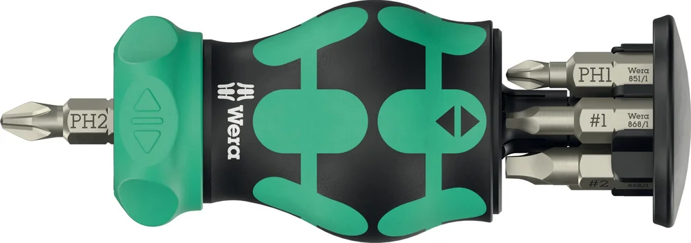 WERA SKRALLE STUBBY-MAGASIN RA 4, 6 DELER v:7026817