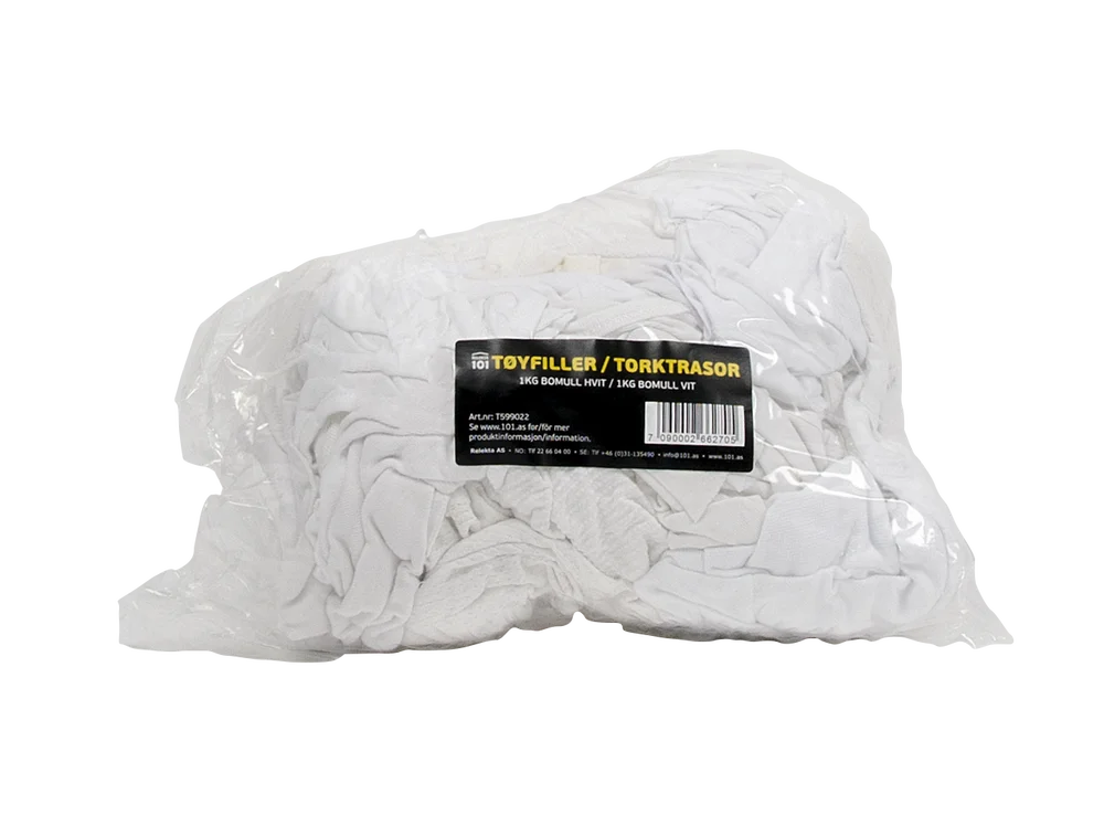 Filler 101 Tøyfiller Bomull 1 kg v:5543095 Filler 101 Tøyfiller Bomull 1 kg v:5543095