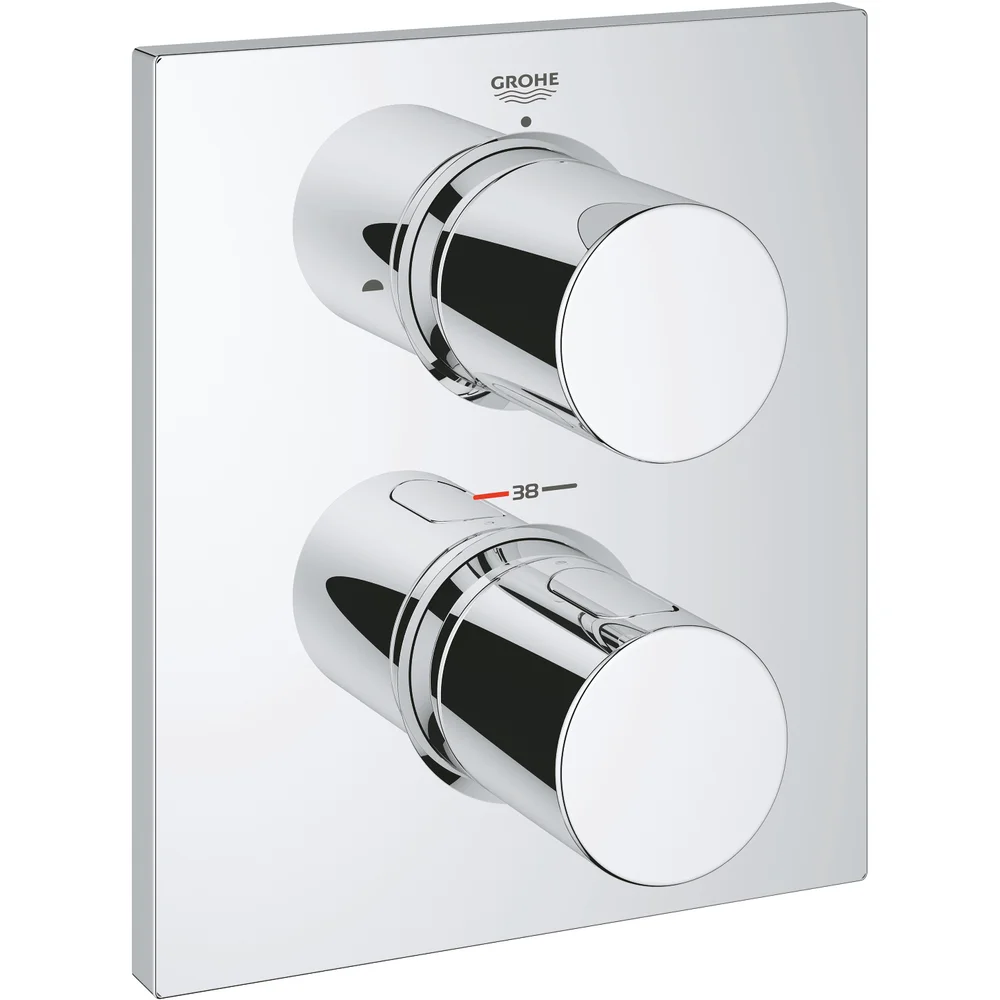 GROHE GROHTHERM F TERMOSTATBATTERI FOR TO-VEIS SJALTER v:8477016 GROHE GROHTHERM F TERMOSTATBATTERI FOR TO-VEIS SJALTER v:8477016
