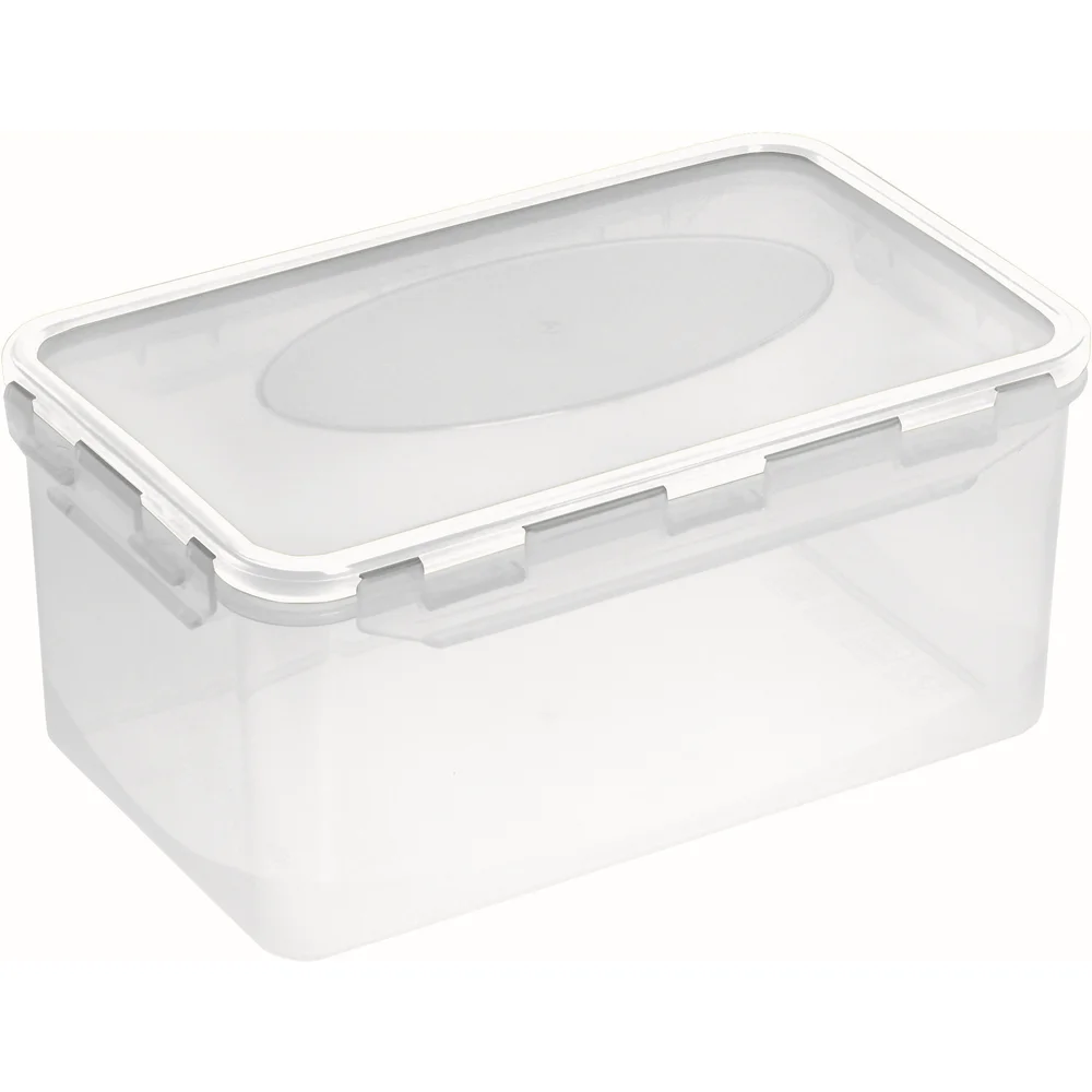 LUFTTETT BOKS TRANSPARENT 2 L HVIT v:7369642