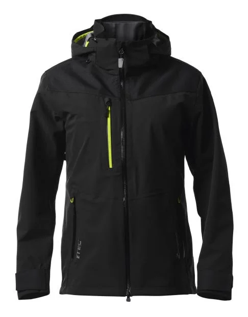UNIVERN SKALLJAKKE PROTEC 2.0 9279 STRETCH DAME SVART/GUL v:1293314