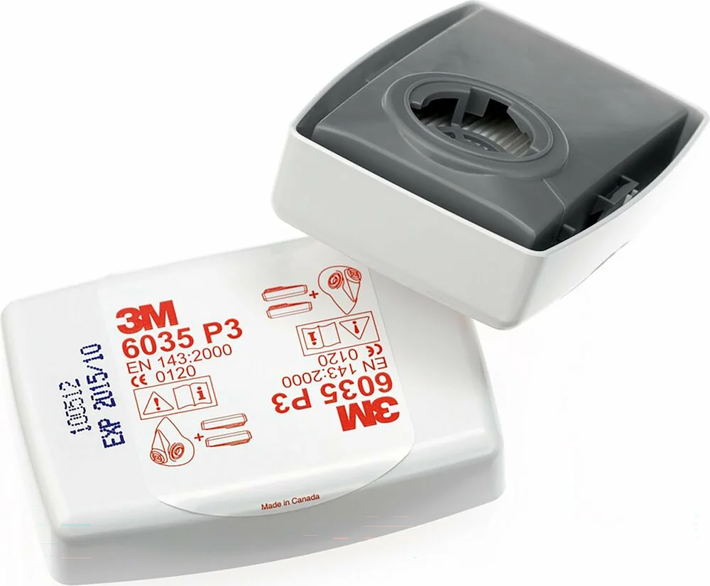 3M STØVFILTER 3M 6035 P3,FORP A 10 PAR v:4695739