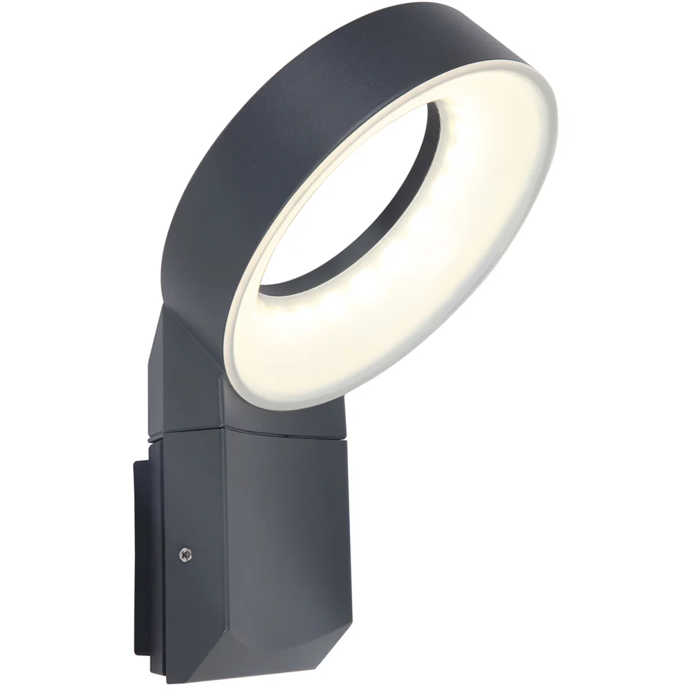 LUTEC ARCHITECTURAL MERIDIAN VEGGHENGT LAMPE MØRK GRÅ v:7683504 LUTEC ARCHITECTURAL MERIDIAN VEGGHENGT LAMPE MØRK GRÅ v:7683504