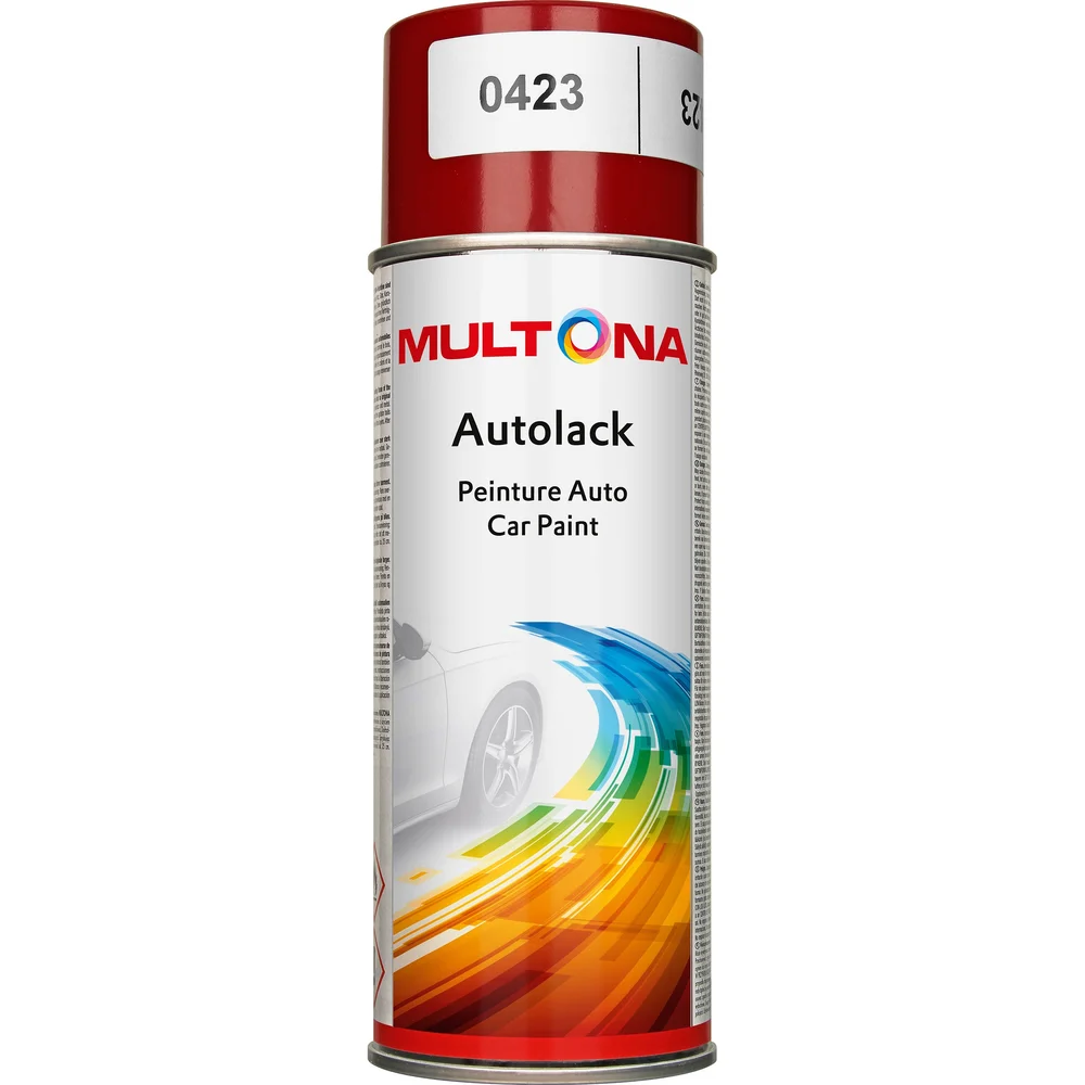 Multona Bilfarge rød 0423, 400 ml v:8712765 Multona Bilfarge rød 0423, 400 ml v:8712765