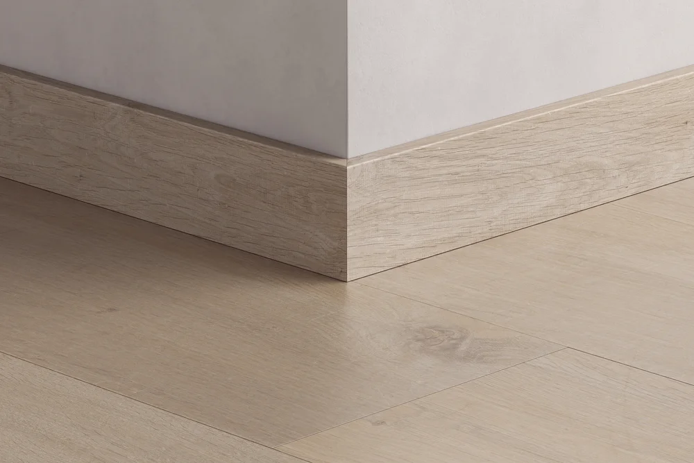 Sokkellist laminat 12x58 mm Natural Honey Oak dekor 04085 v:6902723