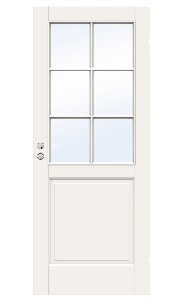 DØR SD CRAFT SP6 7X21 HVIT v:3768220