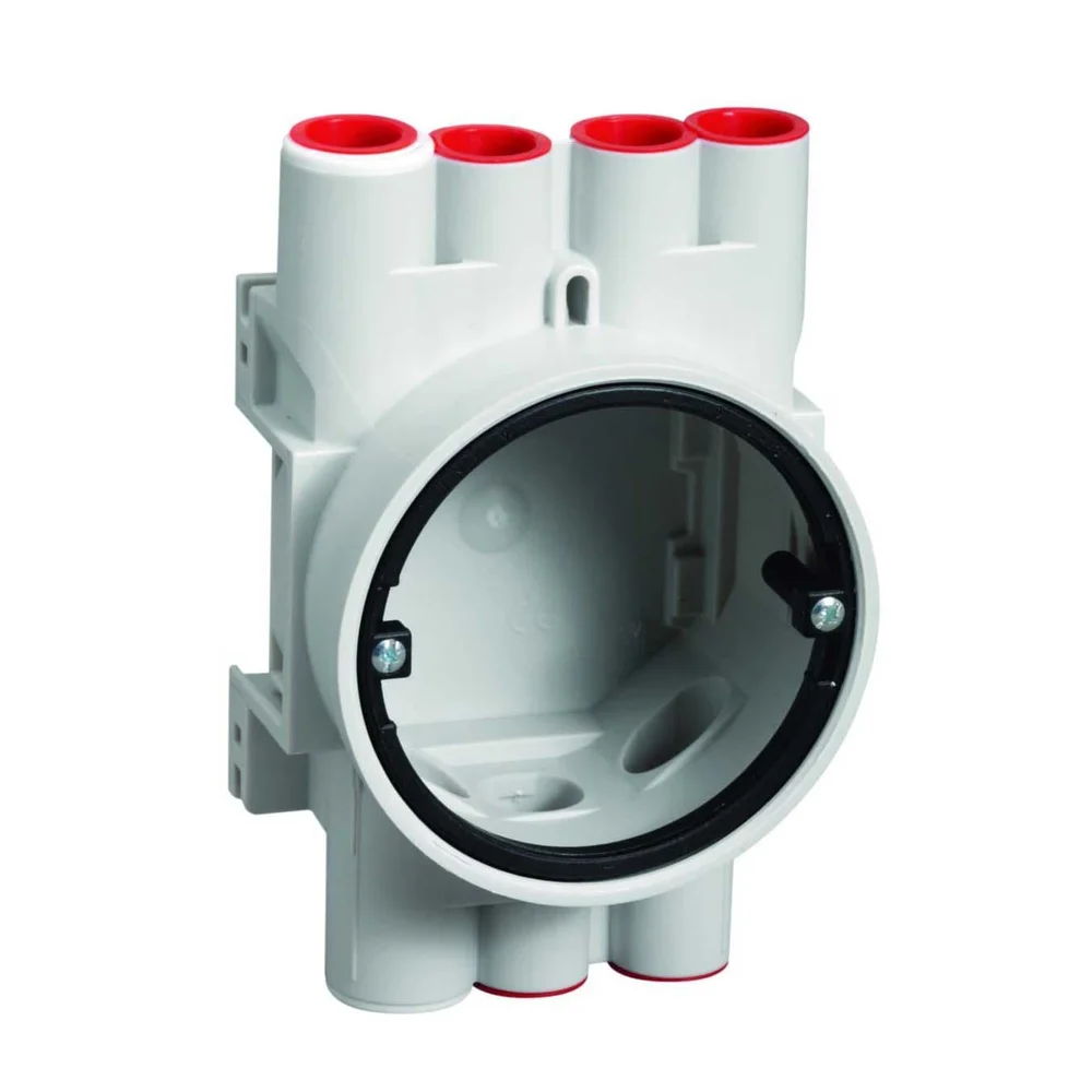 Schneider Electric Koblingsboks for montering i platevegg, Multifix v:6559941 Schneider Electric Koblingsboks for montering i platevegg, Multifix v:6559941