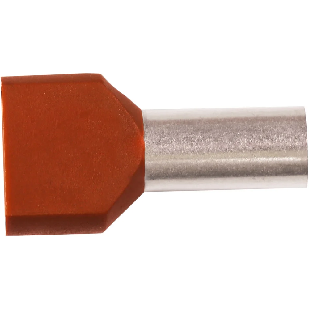 ELITECH ENDEHYLSE ISOLERT DOBBEL10MM2 14MM RØD 10STK v:5202020 ELITECH ENDEHYLSE ISOLERT DOBBEL10MM2 14MM RØD 10STK v:5202020