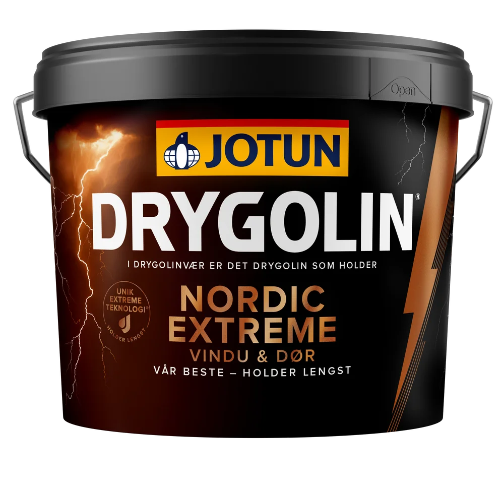 Drygolin nordic extreme vindu & dør klassisk hvit base 2,7 liter v:9325128 Drygolin nordic extreme vindu & dør klassisk hvit base 2,7 liter v:9325128