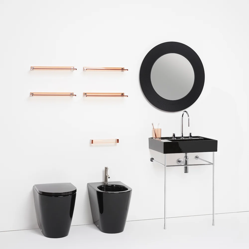 LAUFEN KARTELL HYLLE VEGGMONTERT BRUN v:7909186 LAUFEN KARTELL HYLLE VEGGMONTERT BRUN v:7909186