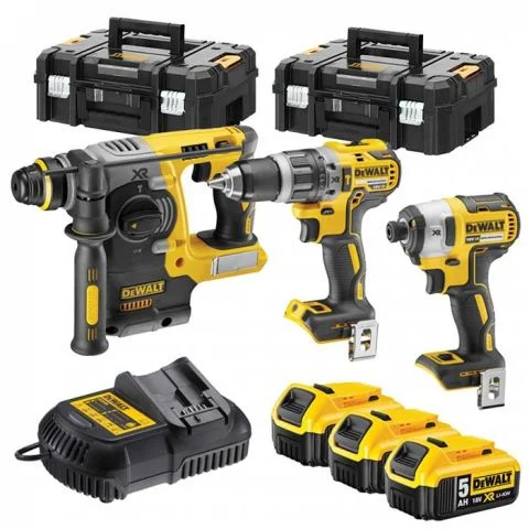 DCK368P3T Dewalt Verktøypakke JX21810 DCK368P3T Dewalt Verktøypakke JX21810