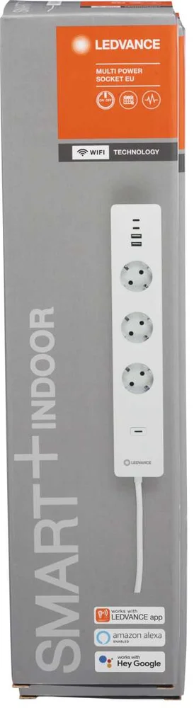 Ledvance Smart+ WiFi multipower stikkkontakt v:3032397 Ledvance Smart+ WiFi multipower stikkkontakt v:3032397