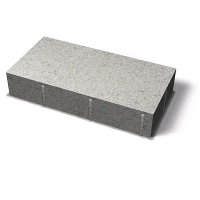 HELLE HALV U/FAS 42X21X8 GRÅ v:5042233