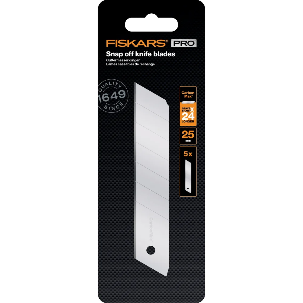 Fiskars Brytblad 25 mm, 5-pk v:5170048
