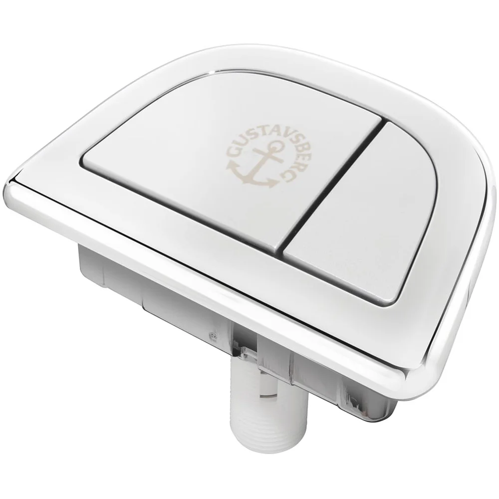 GUSTAVSBERG NAUTIC KNAPPHUS FLAT DUO FLUSH v:2517923