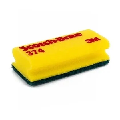 3M SVAMP HÅND 374 GRØNN/GUL7X15CM v:6769398
