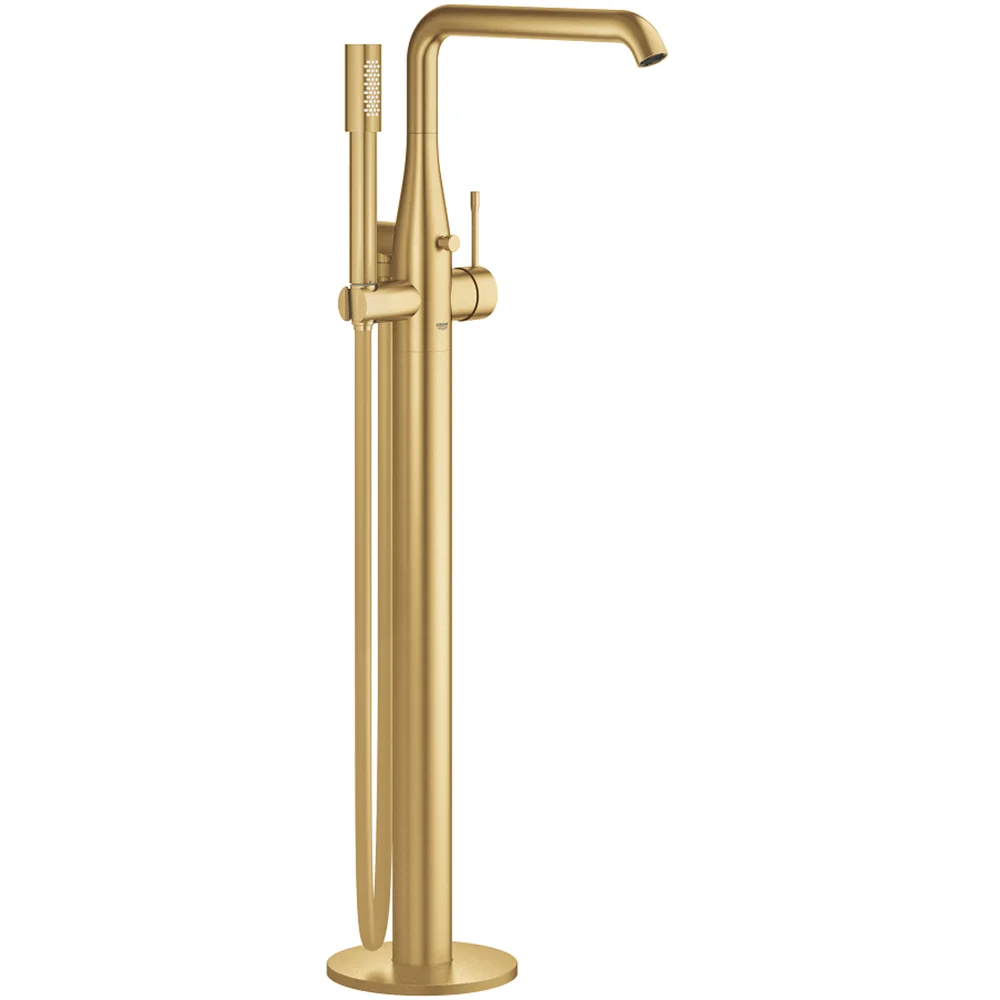 GROHE ESSENCE FRITTSTÅENDE BADEKARARMATUR FOR GULVMONTERING BØRSTET COOL SUNRISE v:3995262 GROHE ESSENCE FRITTSTÅENDE BADEKARARMATUR FOR GULVMONTERING BØRSTET COOL SUNRISE v:3995262