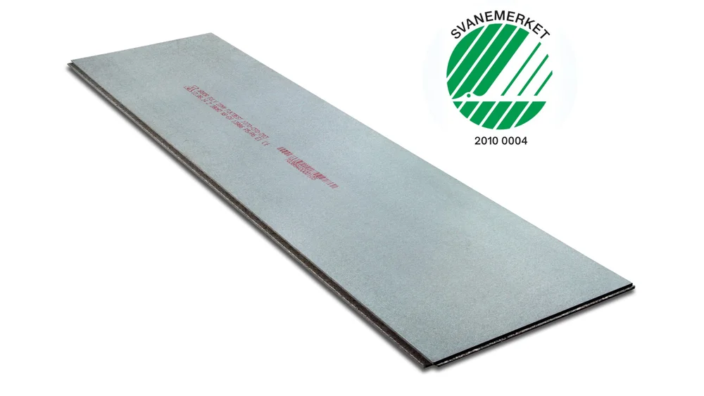 Fuktbestandig sponplate gulv 22x620x2420 mm med not og fjær v:9013531 Fuktbestandig sponplate gulv 22x620x2420 mm med not og fjær v:9013531