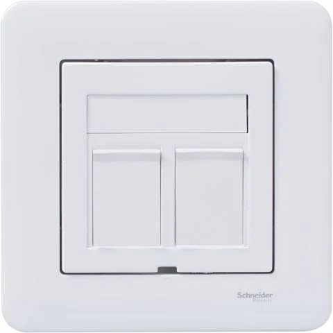 Exxact 2xC6 UTP WDE002424 Schneider Electric Modulæruttak 28110856 Exxact 2xC6 UTP WDE002424 Schneider Electric Modulæruttak 28110856