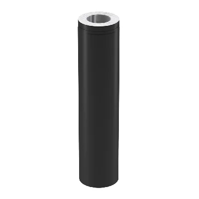 RØRLENGDE 250MM Ø150 SORT PMS50 v:1296055