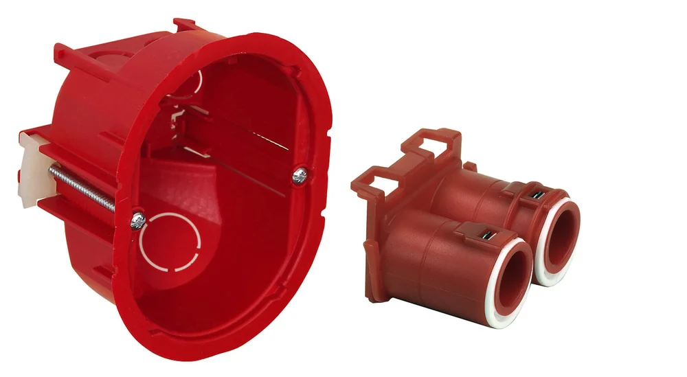 Elko Apparatboks Multi-Rot, Innfelt, 1½, for lave uttak v:6916923 Elko Apparatboks Multi-Rot, Innfelt, 1½, for lave uttak v:6916923