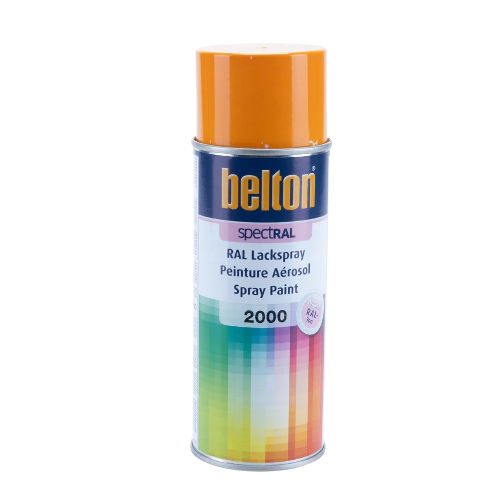 Belton Spraymaling, Guloransje RAL 2000, 400 ml v:6632867 Belton Spraymaling, Guloransje RAL 2000, 400 ml v:6632867
