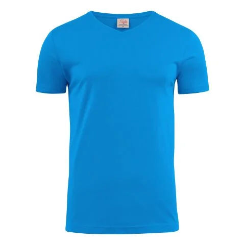 Heavy V-neck Printer T-skjorte 3120972