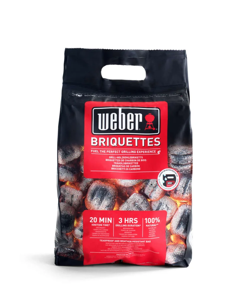 Weber briketter, 3 kg v:4437290